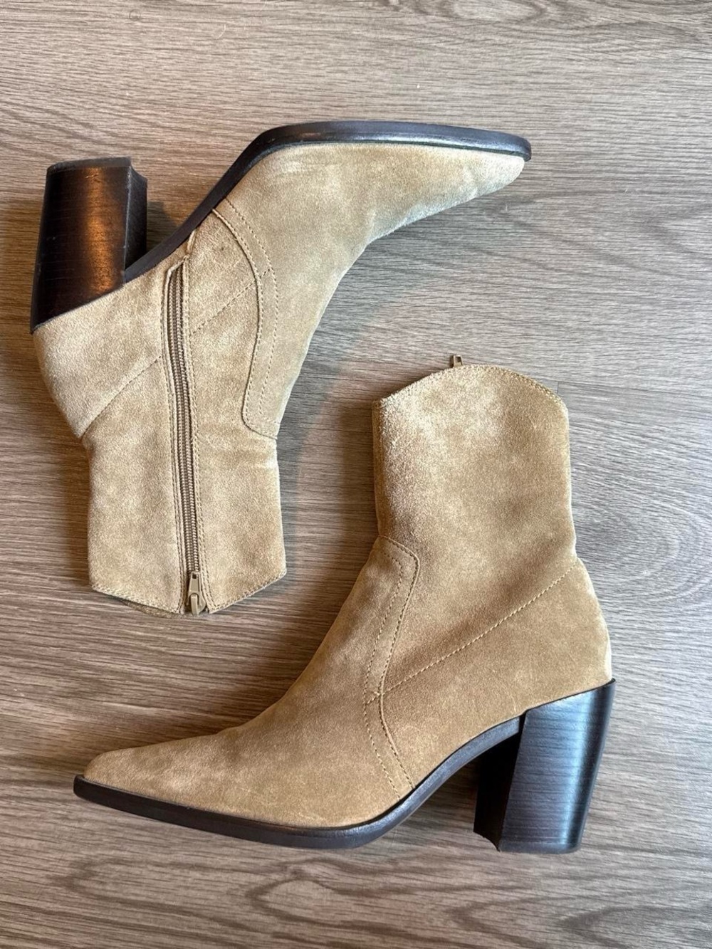 Jeffrey Campbell Jolena Pointed-Toe Ankle Boots
